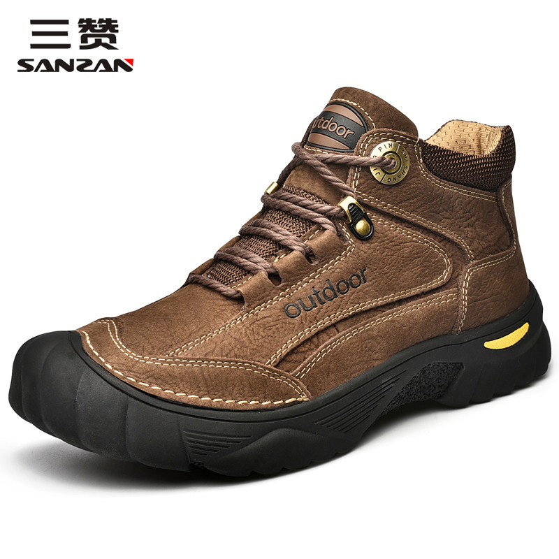 【正品保障】加绒加厚防水高帮鞋