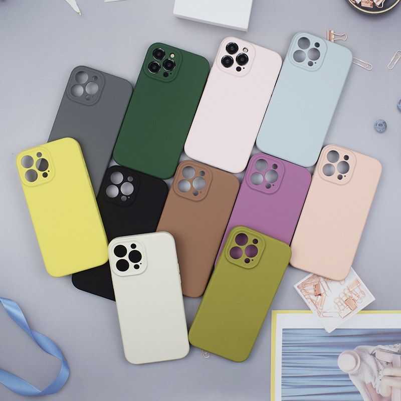 软糯液态硅胶适用苹果17promax手机壳iphone16pro纯色15p高级灰17air镜头全包16plus情侣14套13p壳简约防摔套
