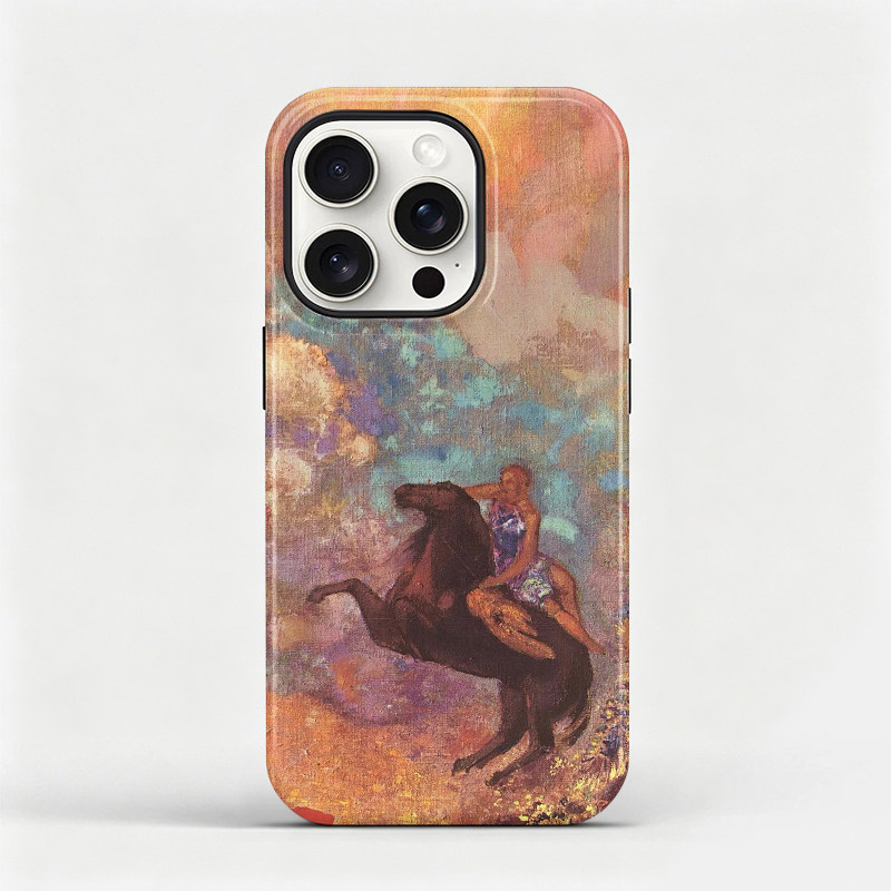 飞马雷东适用iphone16plus油画软壳苹果17promax法国艺术保护套15pro手机壳艺术轻奢14全包防摔套13创意小众