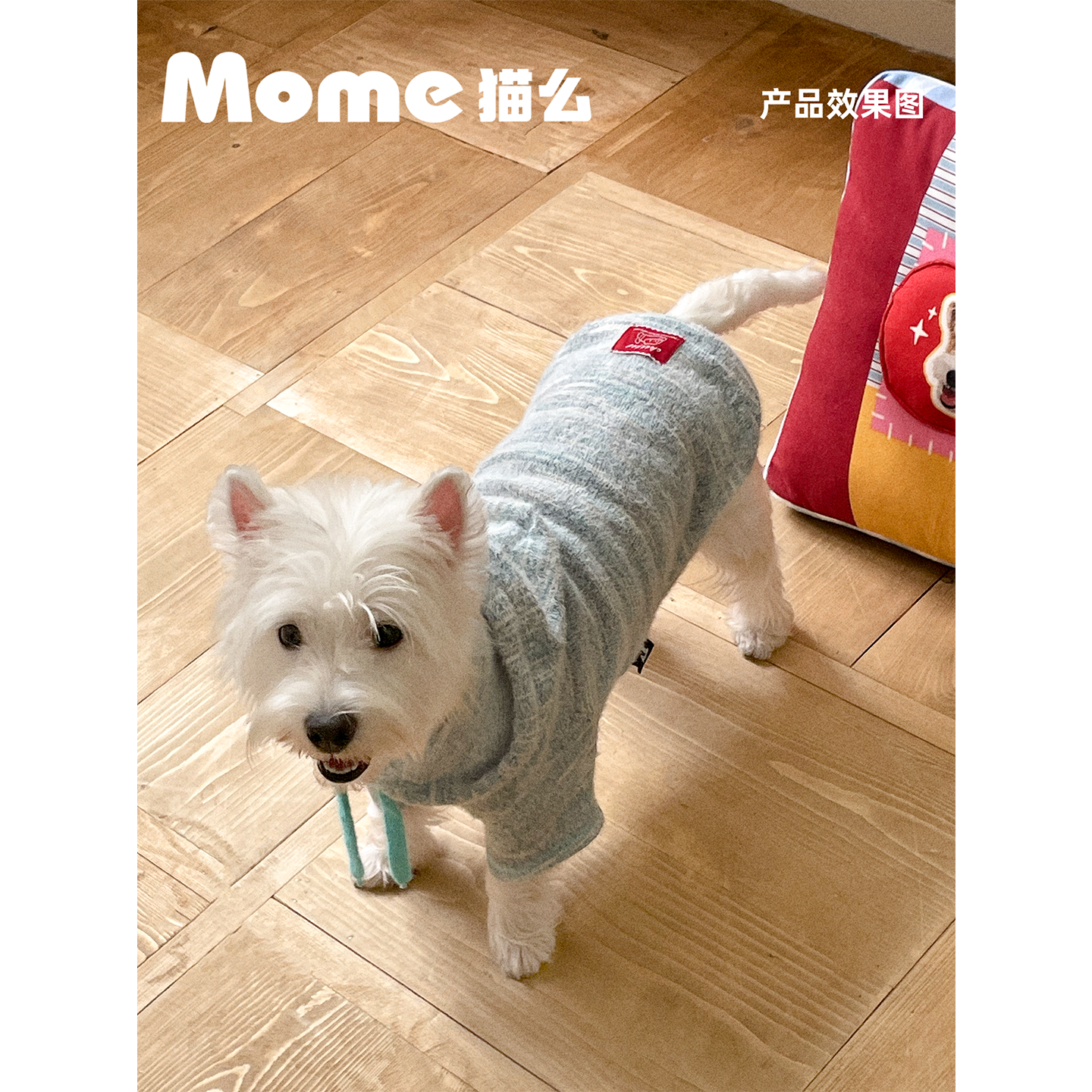 小狗冬天衣服保暖宠物衣小型犬比熊泰迪西高地专用网红漂亮毛衣