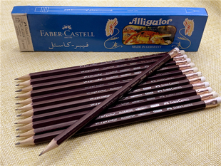 绝版罕见老款 Faber Castell/辉柏嘉 ALLIGATOR 木杆铅笔 B规格
