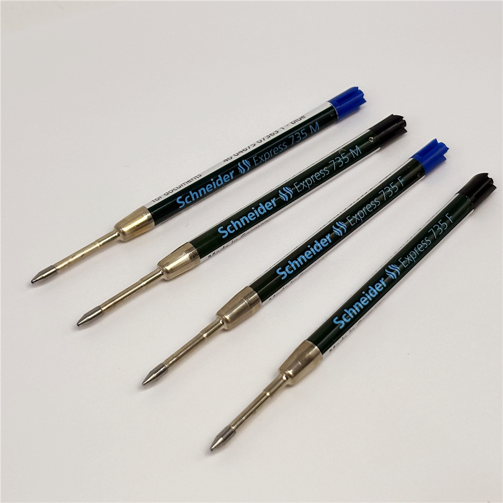 r施耐德735顺滑耐用圆珠笔芯