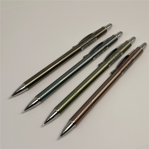 绝版老款PILOT百乐Cavalier卡佛里亚全金属按压出芯自动铅笔0.5mm