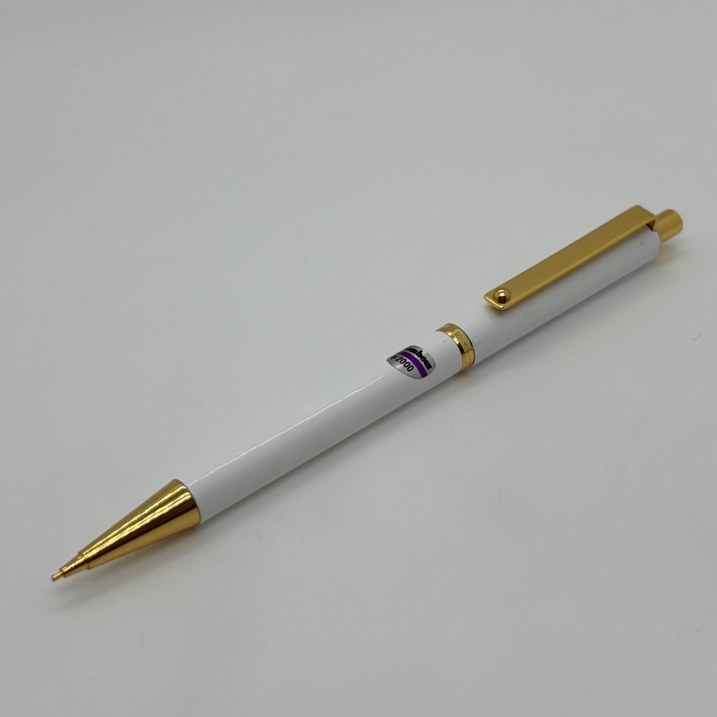 绝版老款高端80年代日本TOMBOW蜻蜓全金属烤漆自动铅笔0.5mm