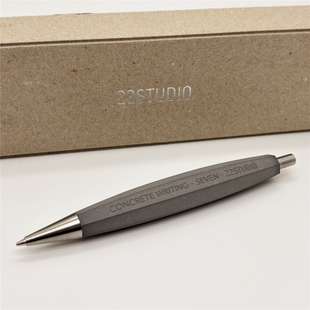 台湾22设计DESIGNSTUDIO老款水泥杆黄铜内芯重型自动铅笔0.5mm