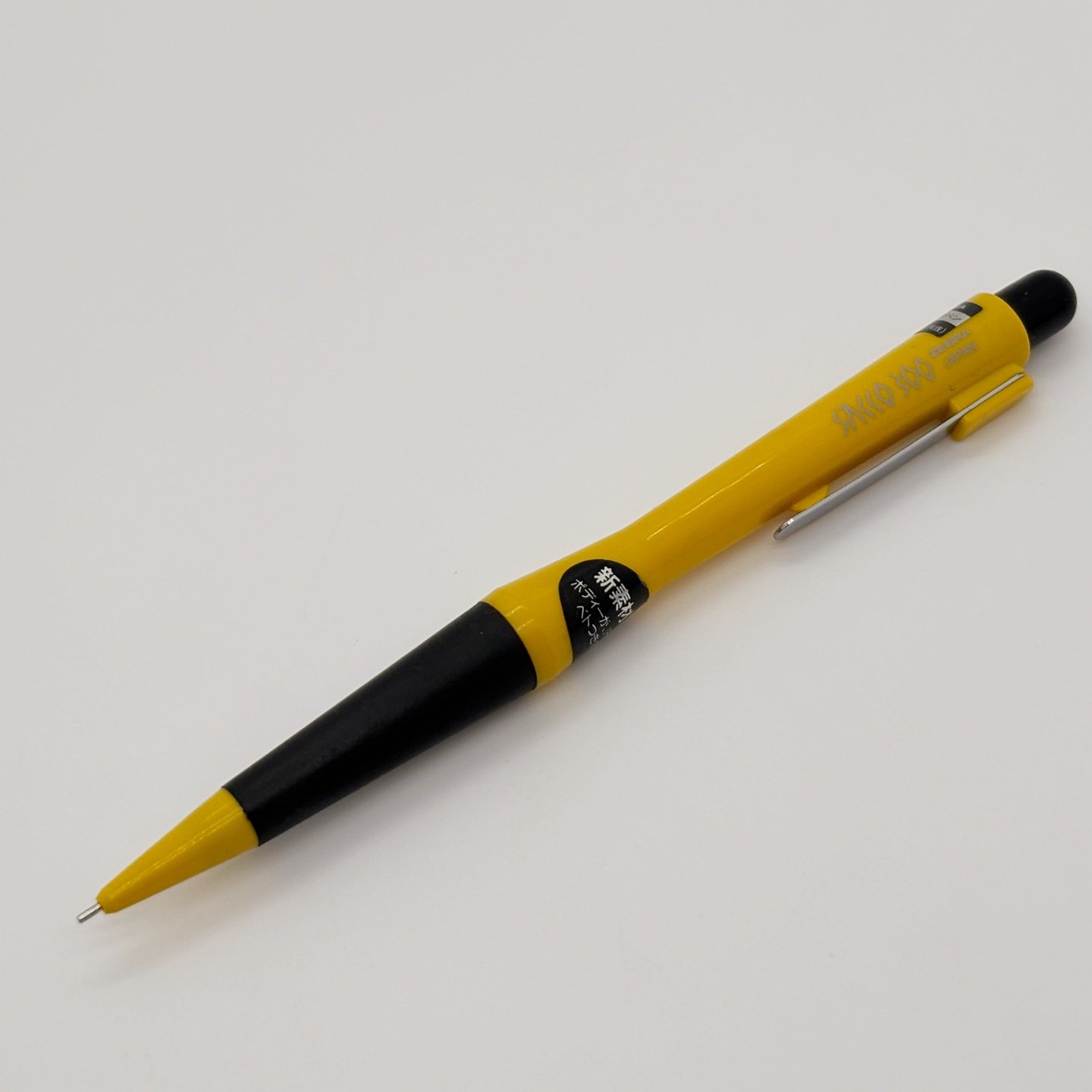 绝版老款少见ZEBRA斑马特殊造型塑料超轻按压出芯自动铅笔0.5mm