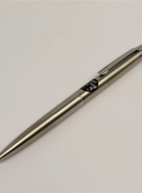 绝版老款80年代日本PILOT百乐2000全金属按压出芯圆珠笔