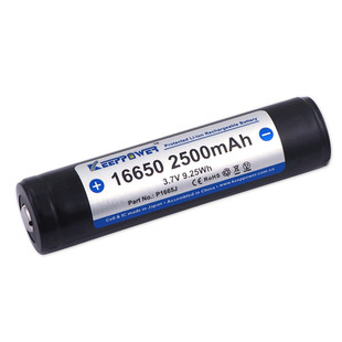 16650 3.7V2500mAh可充电 手电筒拍立得电池 替代CR123一次性电池