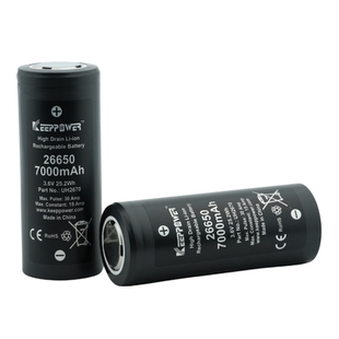 7000mAh動力電池 新品 IMR26650 燒絲臺 Keeppower 潛水竿鋰電池