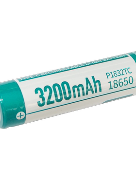 Keeppower 18650 手电筒电池 Type-C快充 3200mAh 锂电池 P1832TC
