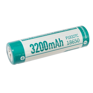 Keeppower 18650 手电筒电池 Type-C快充 3200mAh 锂电池 P1832TC