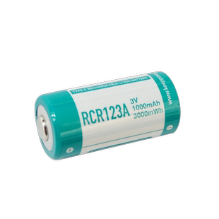 keeppower TYPE-C口可充电电池3V 可替代 CR123 GP123A一次性电池