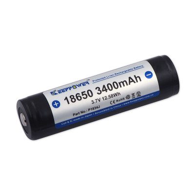 186503400mAh3.7v手电筒电池