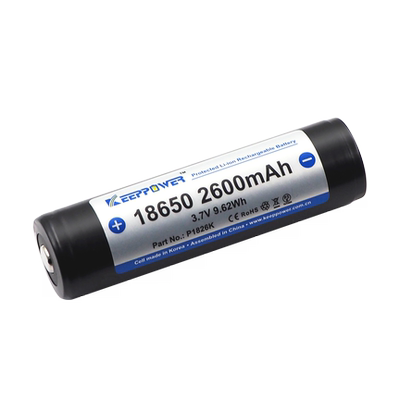 3.7v手电筒电池ICR18650P1826K