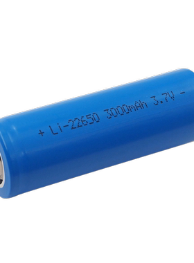 3.7V 3000mAh 22650锂离子 可充电电池 手电筒LED灯电动玩具 电池