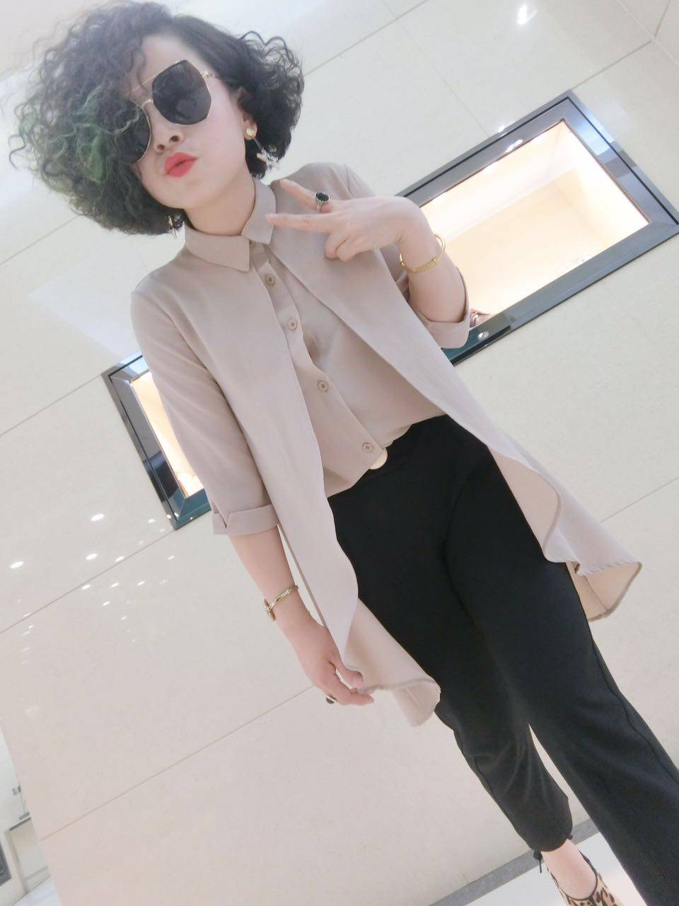 Europe station 2018 summer new pattern fashion False two Occupation Chiffon shirt lady jacket Self cultivation Base coatin the Women's clothing/Boutique , Shirt  category - from Buy2taobao.com to provide professional Taobao agent buy service