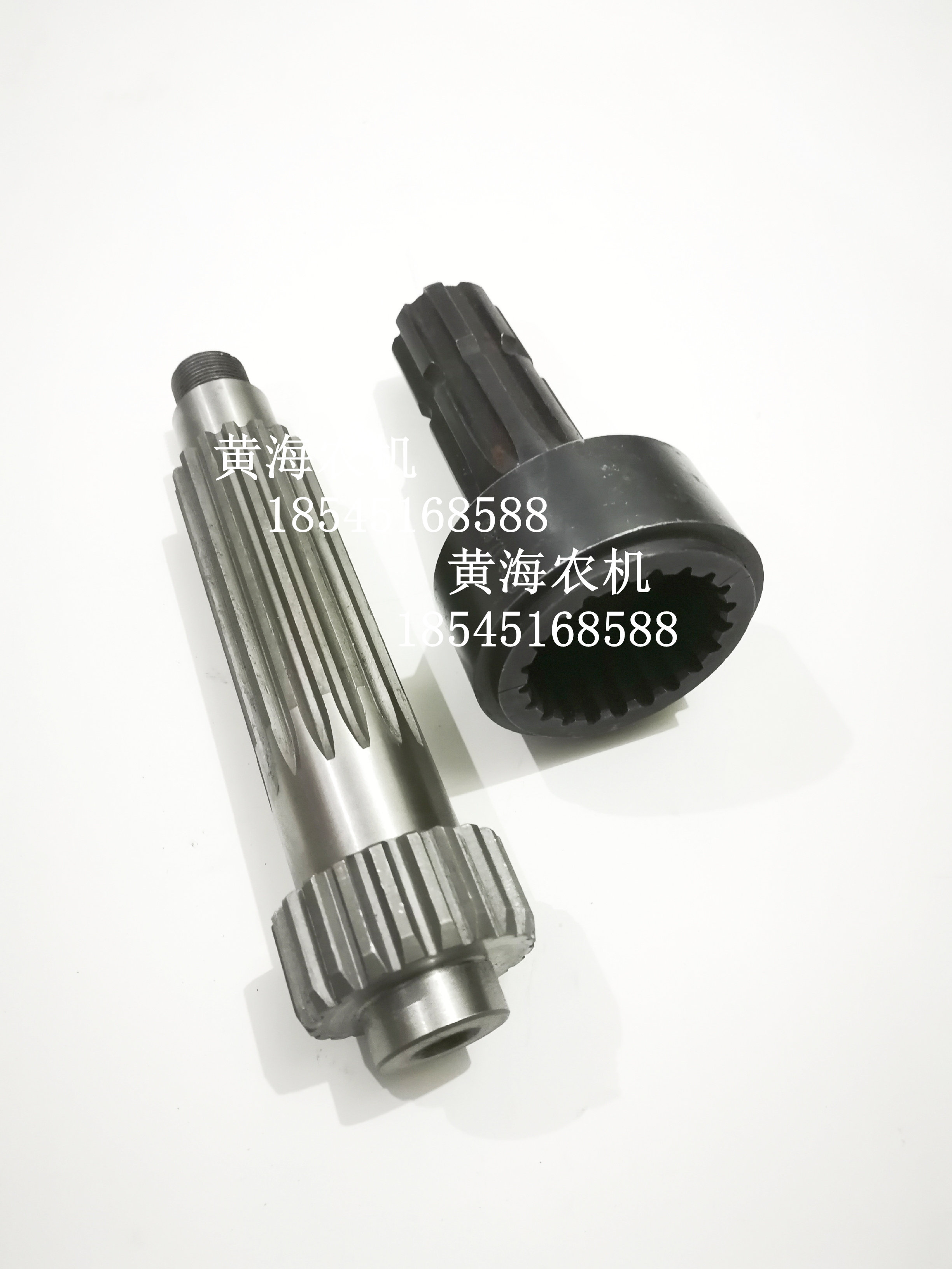 沃得奥龙拖拉机配件沃得554/604/704动力输出可换轴头动力输出轴