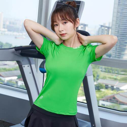 瑜伽服上衣修身显瘦训练专业夏季