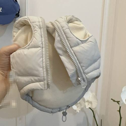 加厚宠物棉衣衣服秋冬狗狗保暖冬季小型雪纳瑞比熊约克夏猫咪马甲