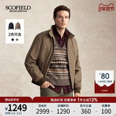 SCOFIELD男装 立领保暖棉服 型短款 25年秋冬新品 通勤哈灵顿夹克版