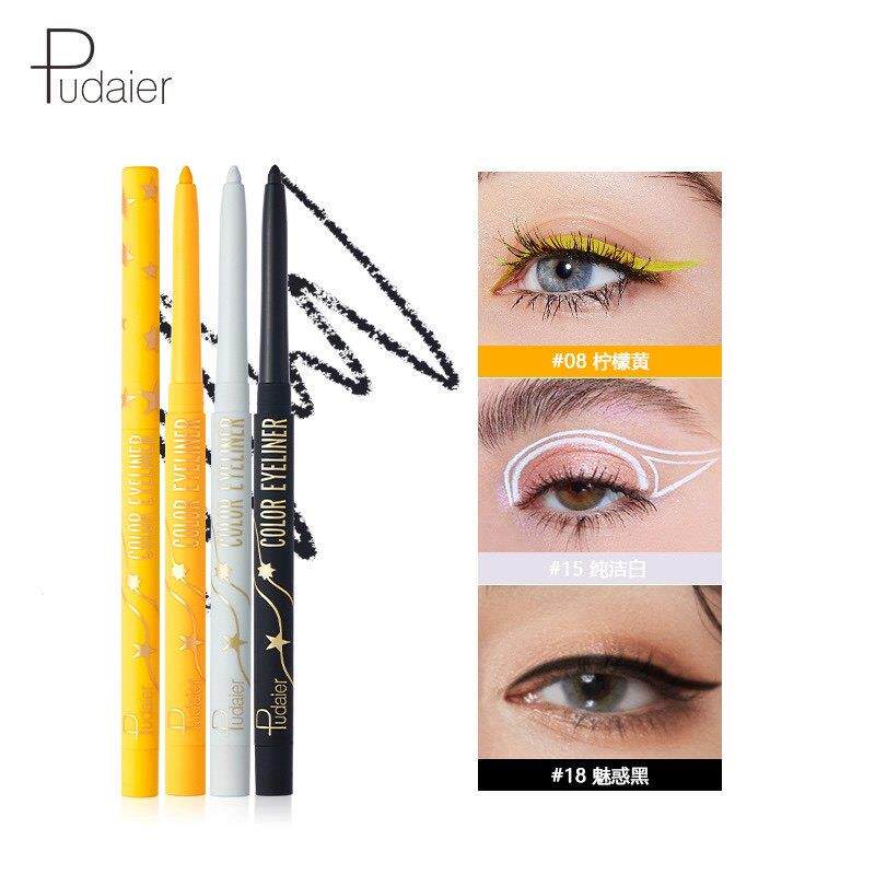 正品彩色眼线胶笔防水不晕染持久新手少女心绿色粉色黄色奶油蓝色
