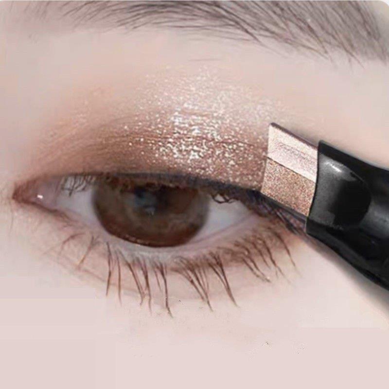 初学者懒人双色眼影棒一抹成型高光卧蚕笔珠光防水防汗不晕