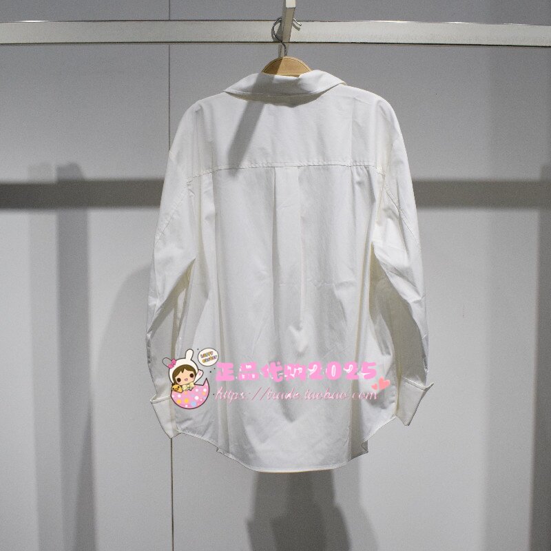 AGCAF3303 女装2025秋专柜正品新款长袖衬衫AGCAF3303K2-599