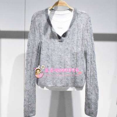 A3EEF4613 女装2025冬专柜正品新款线套衫A3EEF4613l2-599