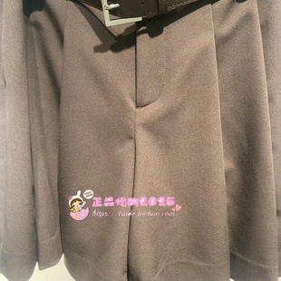 A1GCF3P30太平鸟女装2025秋装新款商场同款休闲中短裤A1GCF3P30H8