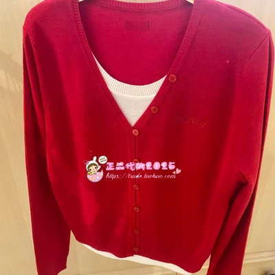 A3EEG1211 女装2026春专柜正品新款线套衫A3EEG121116-599