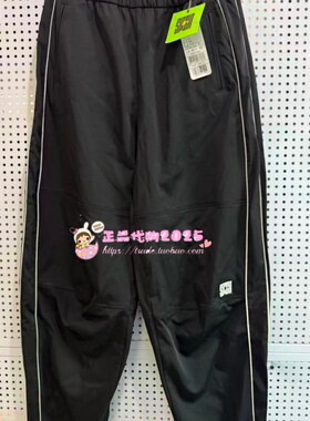 太平鸟女装春装ASGBD1451时尚SPCN嵌条束脚运动裤长裤ASGBD145189