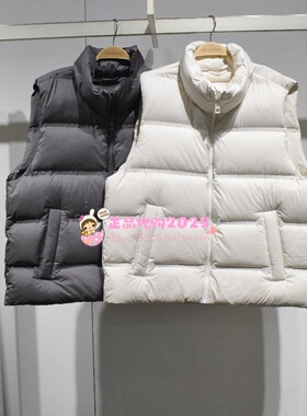 A1ACF4124女装2025冬专柜正品新羽绒马甲两色A1ACF4124L2/M1-899