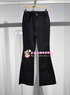 A1HAF3441 女装2025秋专柜正品新款牛仔长裤A1HAF3441J8-599