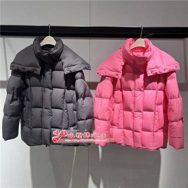 A3ACE4333 女2024冬一手长立领泡芙羽绒服A3ACE4333F6/l1