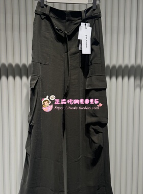 A3GBF3P27女装2025秋专柜正品新款休闲长裤A3GBF3P27H7-699