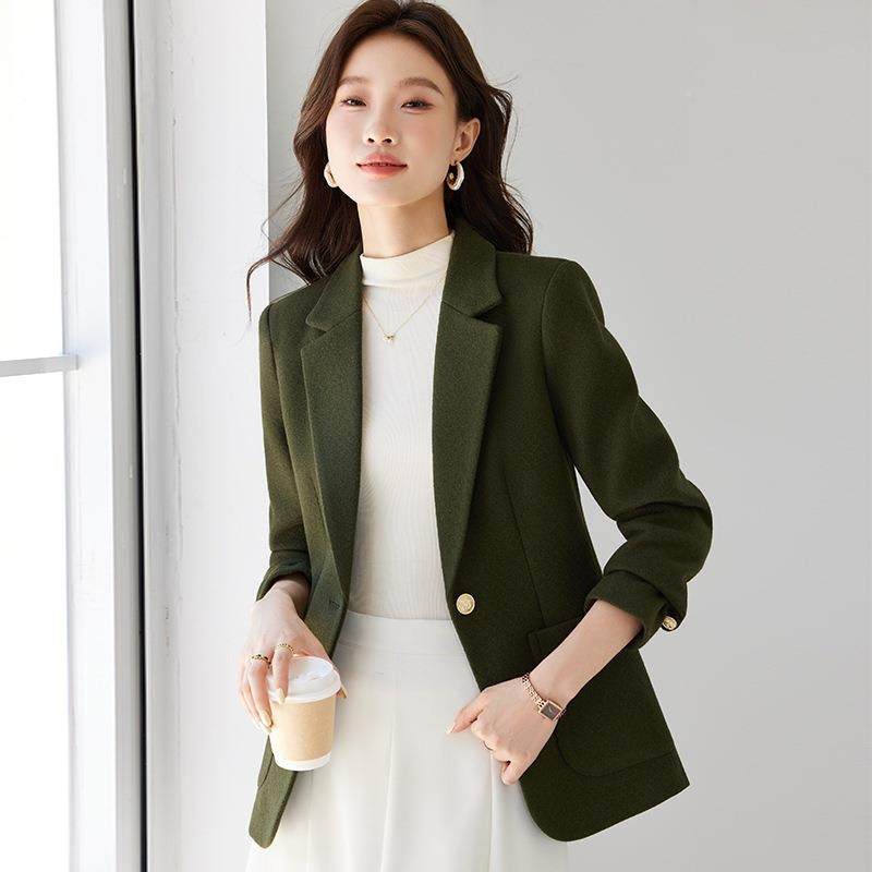 深毛呢装外套女冬秋新款高XXG6916级感气质休闲西小个子紫色西服,女装/女士精品,西装,淘宝优惠券,粉丝福利购,淘宝优惠卷