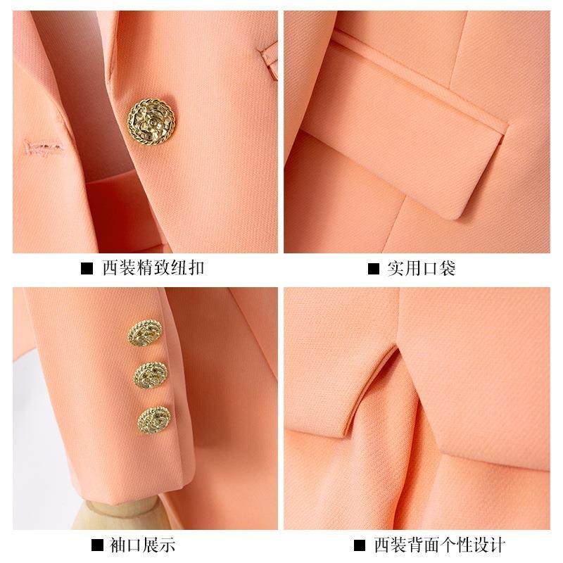 色西装外女阔腿裤两件套尚装跨境贸套YLF8028易秋冬季新款时气质,女装/女士精品,职业女裤套装,淘宝优惠券,粉丝福利购,淘宝优惠卷