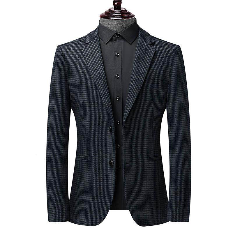 秋身冬款高新端品牌单西外商套上衣中年男士修2813-L务休闲西装外,男装,西服,淘宝优惠券,粉丝福利购,淘宝优惠卷