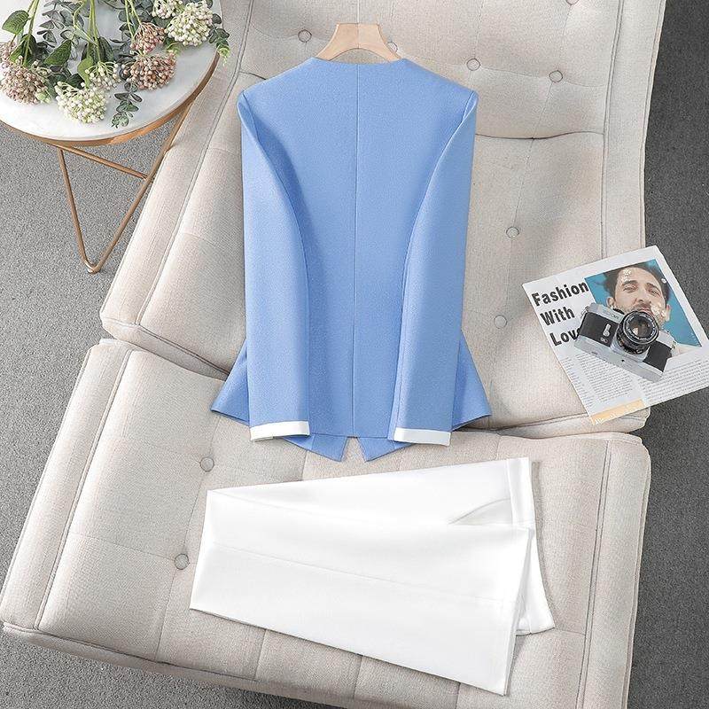 高风级感香西装外套女美容珠小宝气质沐装8501足工作服职业西服套,女装/女士精品,时尚套装,淘宝优惠券,粉丝福利购,淘宝优惠卷