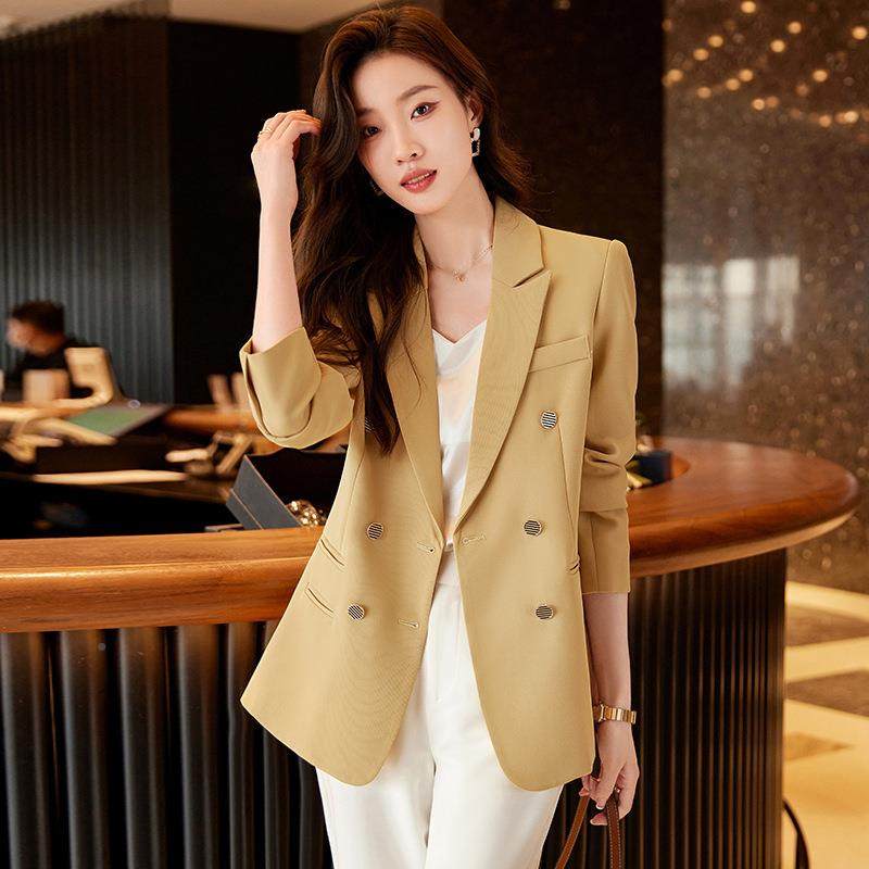 闲感西装外套女春新款韩版休小个子秋气1677质双西排扣服春季,女装/女士精品,西装,淘宝优惠券,粉丝福利购,淘宝优惠卷