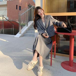 减提品质短西装 两件龄B157FN87套年升新款 半裙两件套 秋装 套女春装