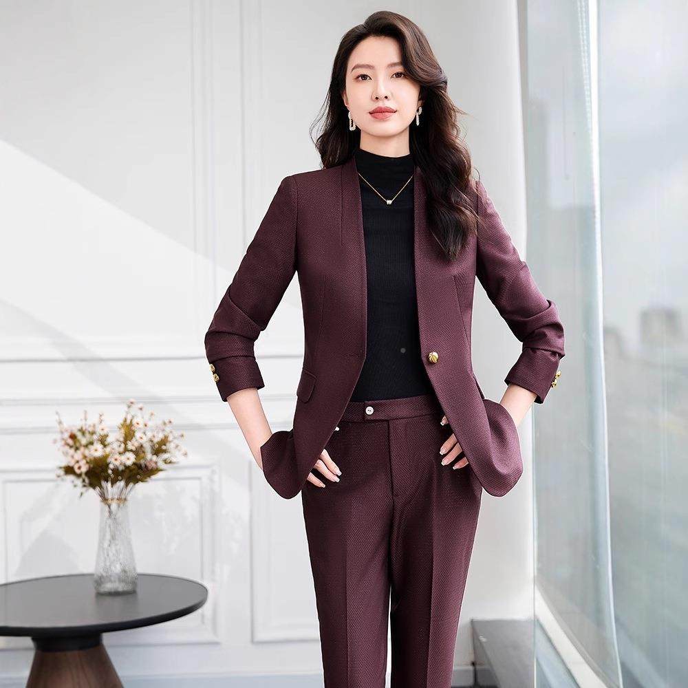 无领西服场轻外套女新款春秋正KY2531式场合高职业端装职套装西装,女装/女士精品,西装,淘宝优惠券,粉丝福利购,淘宝优惠卷