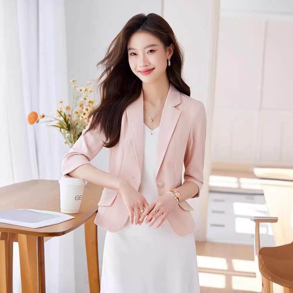 七分袖小西装套女春年新时尚职AL768417业装气款质修季身西外服上,女装/女士精品,西装,淘宝优惠券,粉丝福利购,淘宝优惠卷