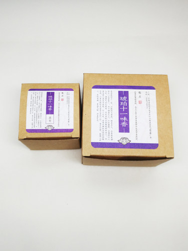莲界香云工坊香薰彼融琥珀十一味香2小时4小时12小时净化檀香线香