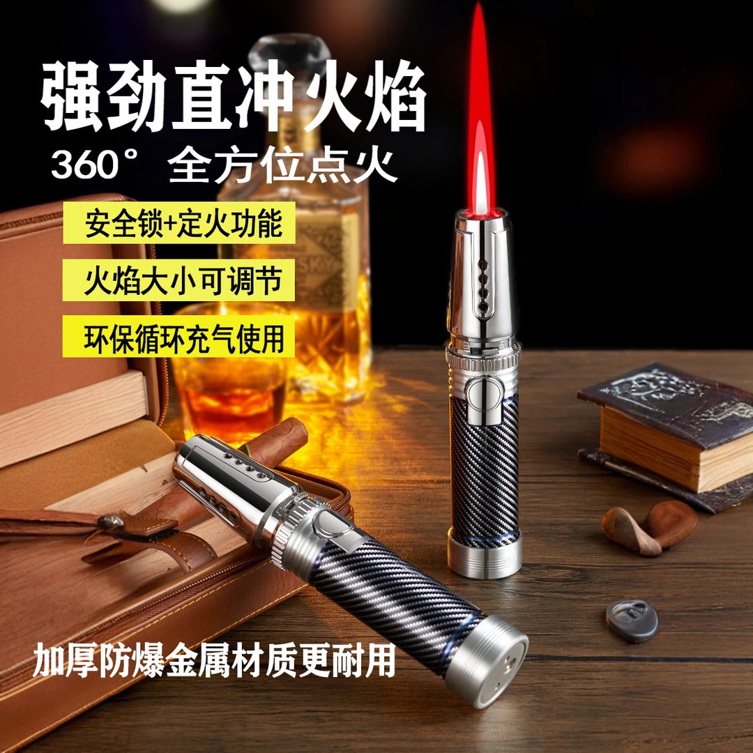 四海汇亿火神三代户外露营充气点火器小型焊枪直冲大货打火机