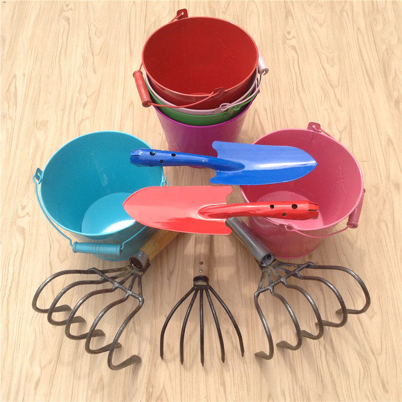 赶海工具套装蛤蜊耙子小铲耙子 小桶 蟹子挖蛤蜊蛏子专用耙子玩耍