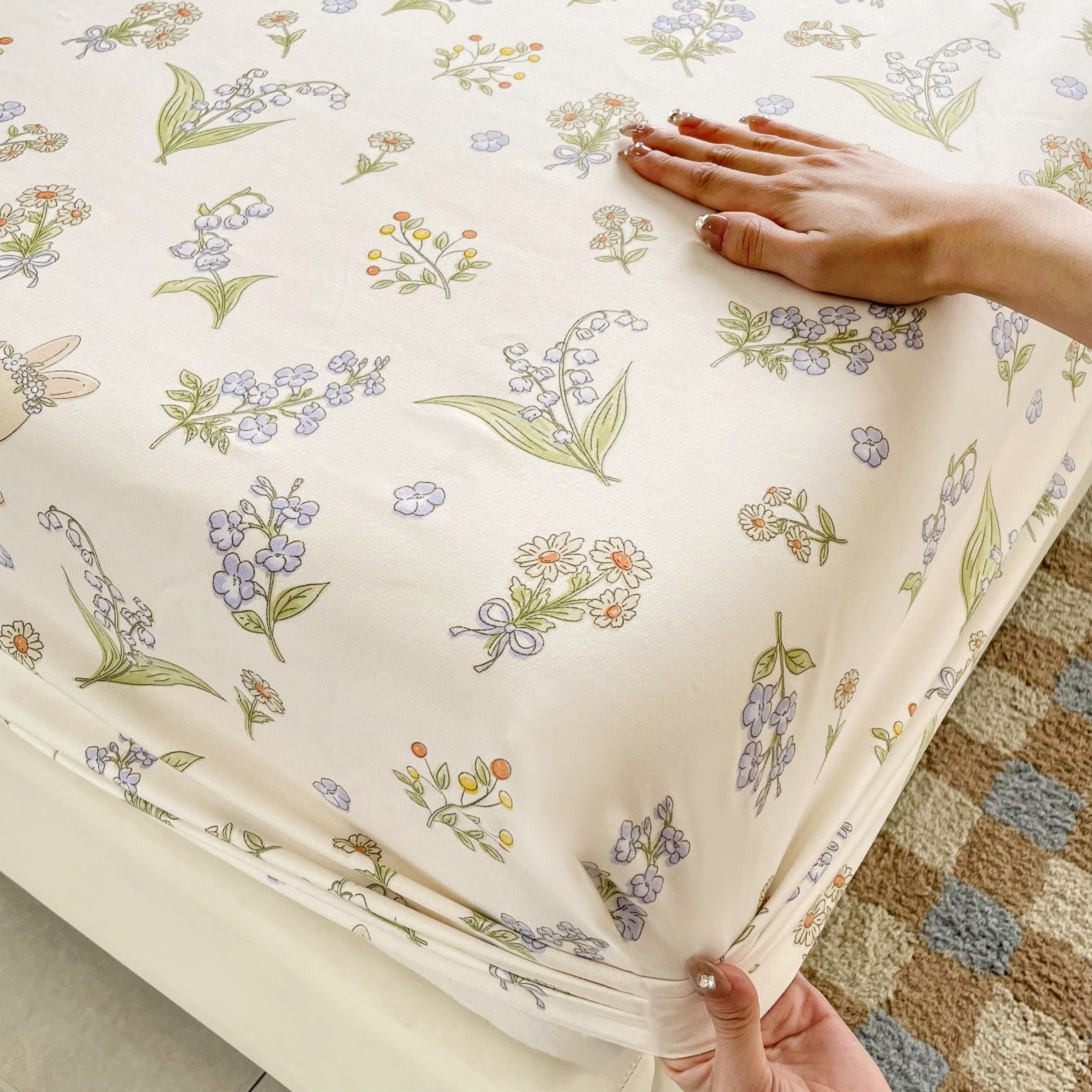 防水隔尿床笠单件春夏席梦思床垫保护套防滑儿童床单床罩四季通用,床上用品,床笠,淘宝优惠券,粉丝福利购,淘宝优惠卷