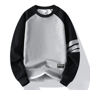 2026新款春秋季青少年卫衣男孩学生长袖t恤大童打底上衣男款春装