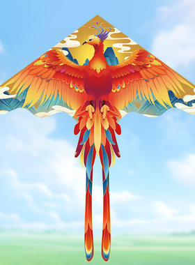 高品质 飞天凤凰风筝2026新款卡通儿童成人大人专用潍坊微风易飞