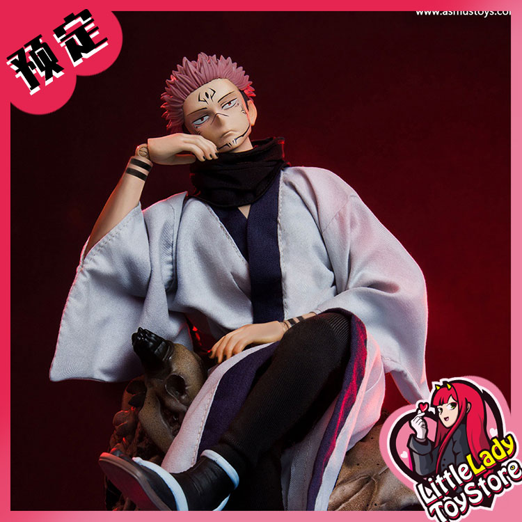 Повторный заказ Asmus Asma Toys 1/6 Проклятие Возвращение в бой Двусторонний Su Nuo JJKS051A